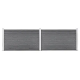 ogrodzenie-ogrodowe-wpc-353x106-cm-szare