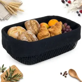 koszyk-metalowy-czarny-na-pieczywo-chleb-z-bawelnianym-wkladem-281895-cm