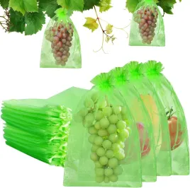 torba-na-owoce-ochronna-na-winogrona-zielona-woreczek-z-organzy-oddychajacy