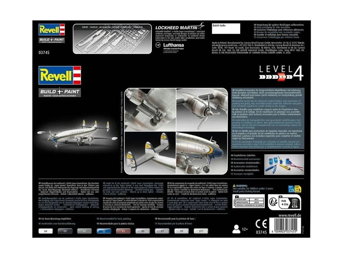 model-plastikowy-lockheed-l-1049g-super-constellation-lufthansa-revell-marka-revell