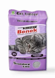 super-benek-standard-lawenda-zwirek-dla-kota-zbrylajacy-25-l-20-kg-su