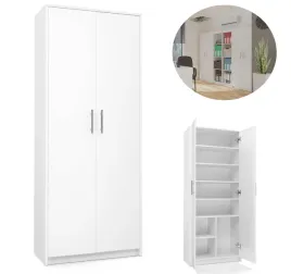 nowoczesna-szafa-regal-bialy-mat-do-salonu-biura-sypialni-35x74x180