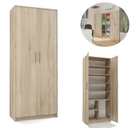 nowoczesna-szafa-regal-dab-sonoma-do-salonu-biura-sypialni-35x74x180