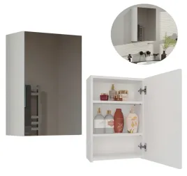 praktyczny-slupek-lazienkowy-z-lustrem-szafka-regal-wiszacy-bialy-40x60x22