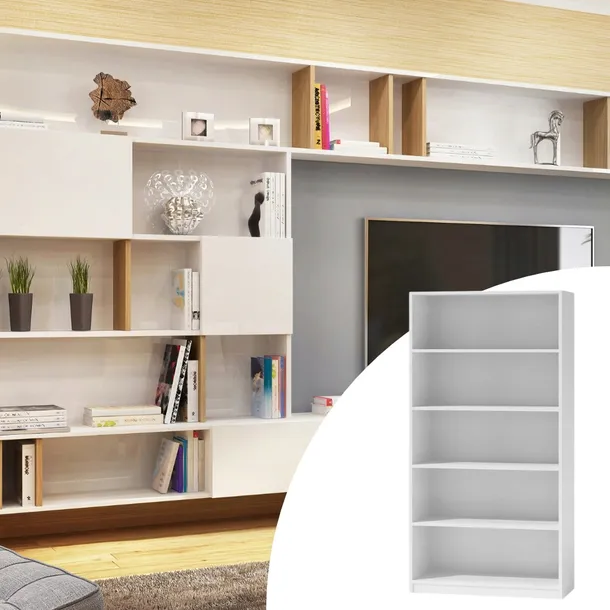 regal-r80-biel-mat-stan-nowy-kolekcja-office