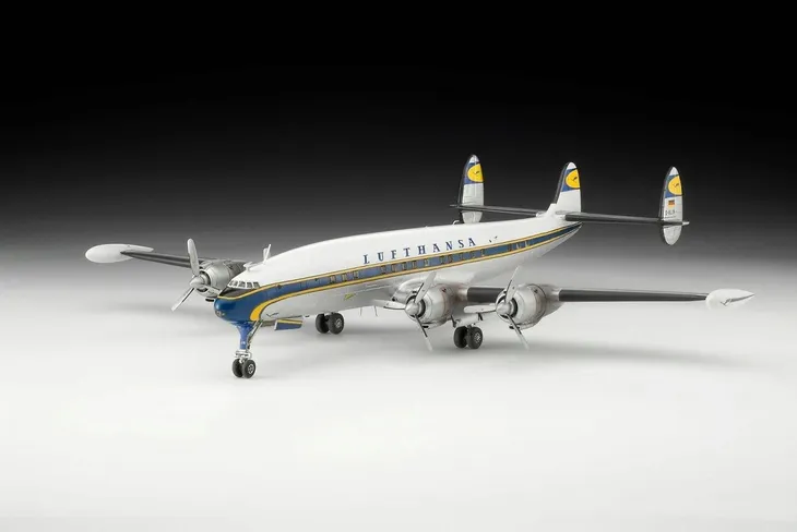 model-plastikowy-lockheed-l-1049g-super-constellation-lufthansa-revell-skala-skala-1-144