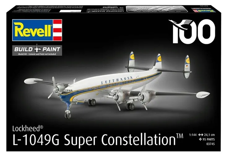model-plastikowy-lockheed-l-1049g-super-constellation-lufthansa-revell-marka-revell-okres-po-ii-wojnie-swiatowej
