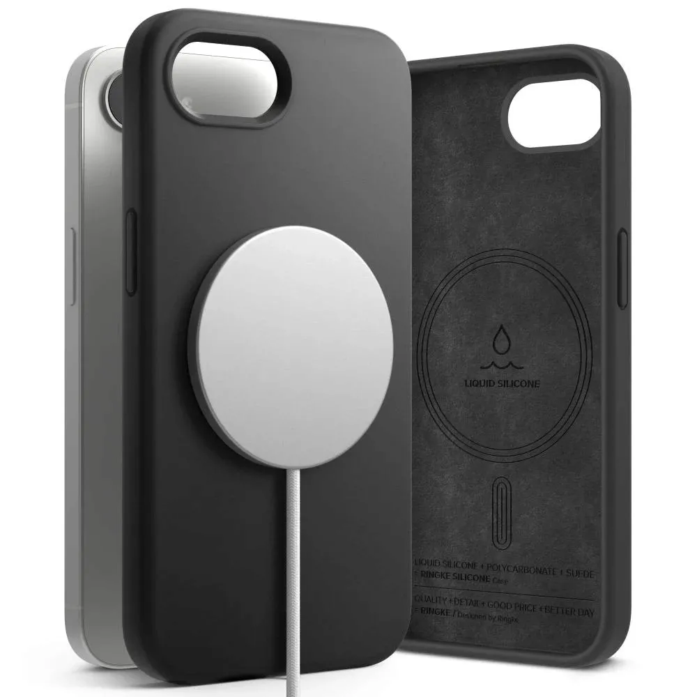 etui-ringke-silicone-magnetic-magsafe-do-iphone-16e-black-ringke