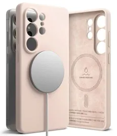 etui-ringke-silicone-magnetic-magsafe-do-samsung-galaxy-s26-ultra-pink-sand