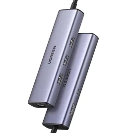 hub-6w1-ugreen-cm512-usb-c-hdmi-rj45-3xusb-a-pd-100w-szary-ugreen
