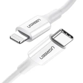 kabel-ugreen-przewod-mfi-usb-typ-c-lightning-3a-1-5-m-bialy-us171-ugree