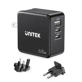 unitek-ladowarka-gan-pd-65w-2x-usb-c-usb-a-unitek