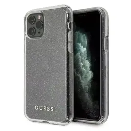 guess-guhcn58pcglsi-iphone-11-pro-srebrny-silver-hard-case-glitter-guess