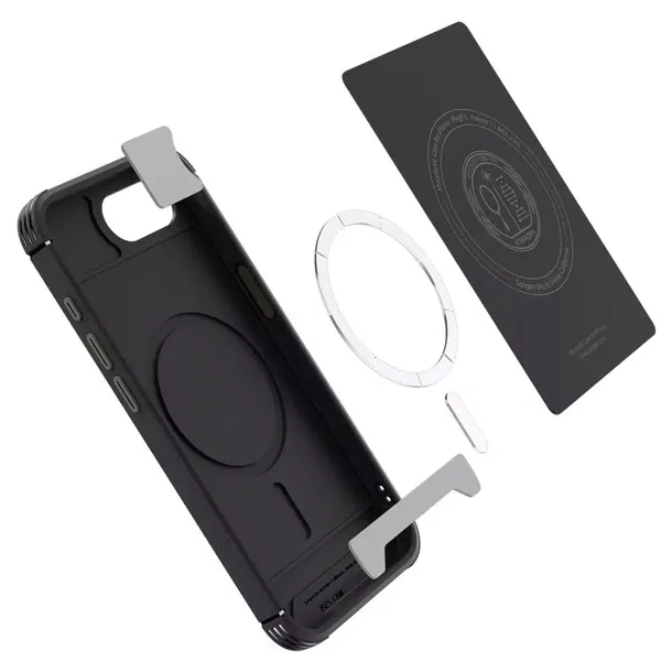 etui-spigen-core-armor-mag-magsafe-do-iphone-16e-matte-black-spigen-funkcje-antyposlizgowa-struktura-ladowanie-indukcyjne-magsafe-pochlanianie-wstrzasow