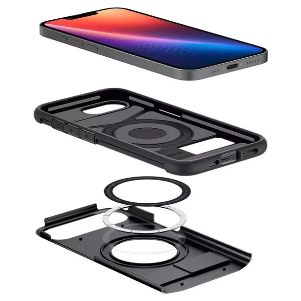 etui-spigen-slim-armor-mag-magsafe-do-iphone-16e-black-spigen-zalaczone-wyposazenie-szmatka-do-czyszczenia