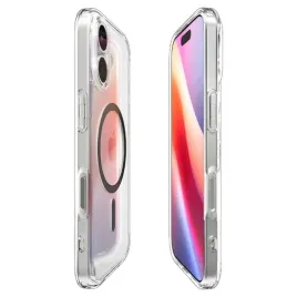 etui-do-iphone-17-spigen-ultra-hybrid-mag-magsafe-clear-graphite-spigen