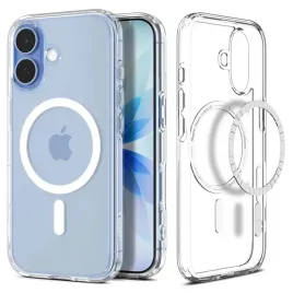 etui-do-iphone-17-spigen-ultra-hybrid-mag-magsafe-clear-white-spigen