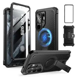 etui-do-samsung-galaxy-s26-ultra-supcase-ub-pro-mag-aramid-stand-supcase