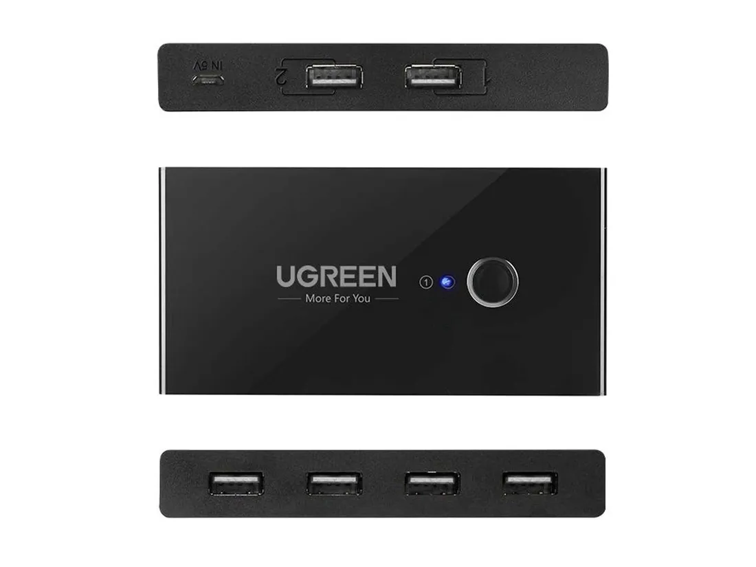 switch-przelacznik-box-ugreen-hub-kvm-usb-2x4-usb-2-0-ugreen