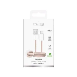 kabel-puro-fabrik-2-0-usb-a-usb-c-10w-15m-bezowy-w-oplocie-puro
