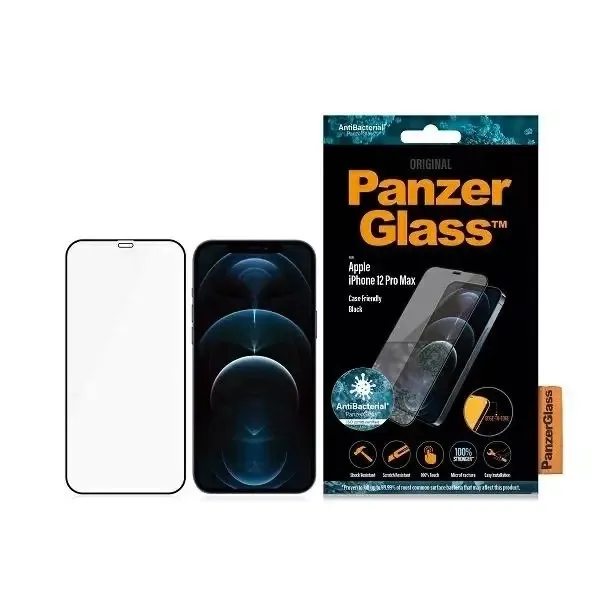 szklo-panzerglass-e2e-super-do-iphone-12-pro-max-case-friendly-antibacteri