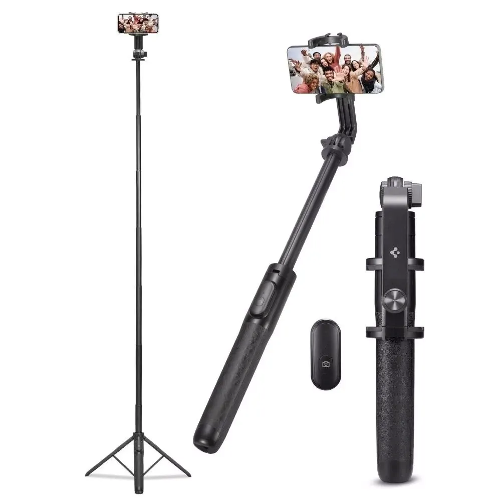 spigen-s560w-bluetooth-selfie-stick-tripod-black-spigen