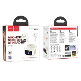 sluchawki-hoco-eq21-anc-enc-tws-biale-z-ekranem-dotykowym-led-hoco