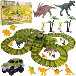 tor-samochodowy-dla-dzieci-dino-park-wyscigowy-zestaw-230-el-dinozaury