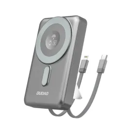 powerbank-dudao-k29-10000mah-20w-magsafe-kable-podstawka-szary-dudao