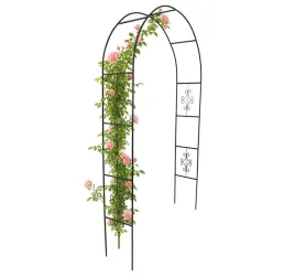 pergola-ogrodowa-metalowa-luk-uchwyt-na-roze-kwiaty-pnacza-240cm-zielony