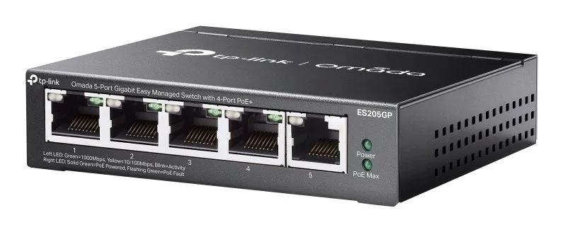 switch-tp-link-es205gp-omada-easy-managed-tp-link