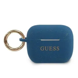 guess-guacapsilglbl-airpods-pro-cover-niebieski-blue-silicone-glitter-guess