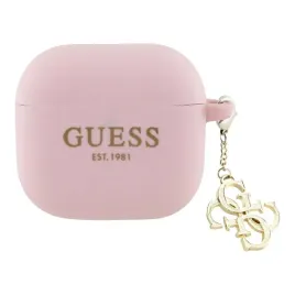 guess-silicone-4g-charm-etui-airpods-4-rozowy-guess