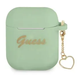 guess-gua2lschsn-airpods-cover-zielony-green-silicone-charm-heart-collectio