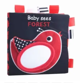ksiazeczka-sensoryczna-gryzak-metki-kontrastowa-las
