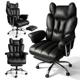 fotel-biurowy-obrotowy-relax-pro-z-podnozkiem-ecoskora-czarny-ko50cz