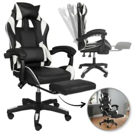 fotel-gamingowy-obrotowy-z-podnozkiem-striker-one-ko31b