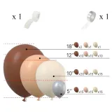 balon-brazowy-okragly-141-szt-stan-nowy