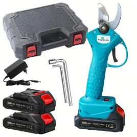 sekator-akumulatorowy-nozyce-do-galezi-elektryczny-ogrodowy-2xaku-zestaw