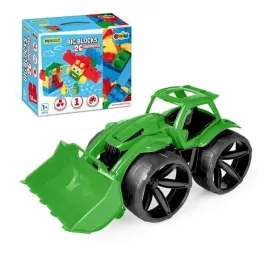 wader-maximus-spychacz-zielony-z-klockami-big-blocks-26-el-68-cm