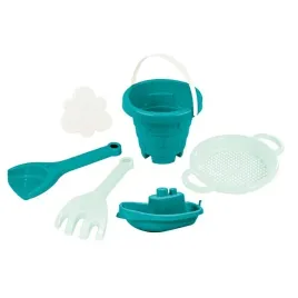 wader-szmaragdowa-komnata-zamek-zestaw-do-piasku-6-el-turkusowo-mietowy