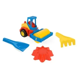 wader-walec-tech-truck-z-akcesoriami-do-piasku-lopatka-grabki-foremka-24cm