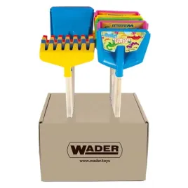 wader-lopatka-grabie-happy-summer-z-drewnianym-trzonkiem-dla-dzieci
