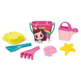 wader-komplet-do-piasku-happy-summer-7-el-pink-iml-wiaderko-2l