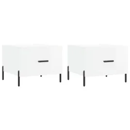 stoliki-kawowe-2-szt-biale-z-polyskiem-50x50x40-cm