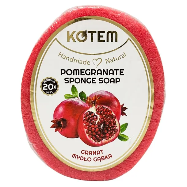 Mydło w gąbce Kotem Pomegranate Owoce Granatu 125g