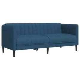 sofa-dwuosobowa-niebieska-tkanina-vidaxl