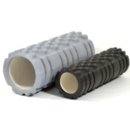 walek-roller-do-cwiczen-duo-szary-33-14-i-czarny-30-95cm-enero-fit