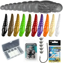 libra-lures-largo-slim-3-cm-pelny-zestaw-pudelko-haczyki-czeburaszki