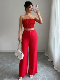lc95110-shein-elegancki-komplet-dwuczesciowy-top-spodnie-kwiaty-37-xl